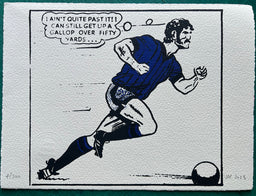 Ageing footballer gives it one last go