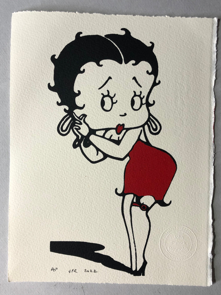 NEW! Betty Boop makes finger gun