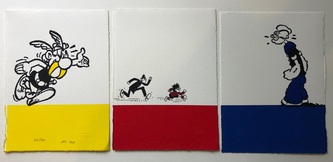 Great screenprint trios: United by design – Comic Art Website