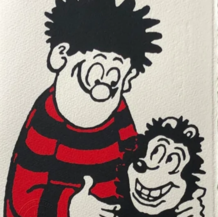 Dennis Menace and Gnasher
