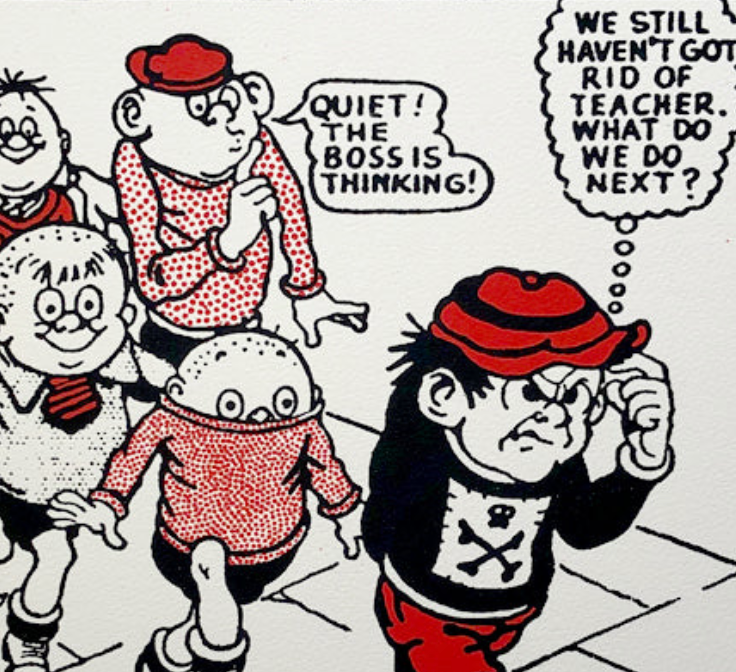 The Bash Street Kids Plot Against Teacher