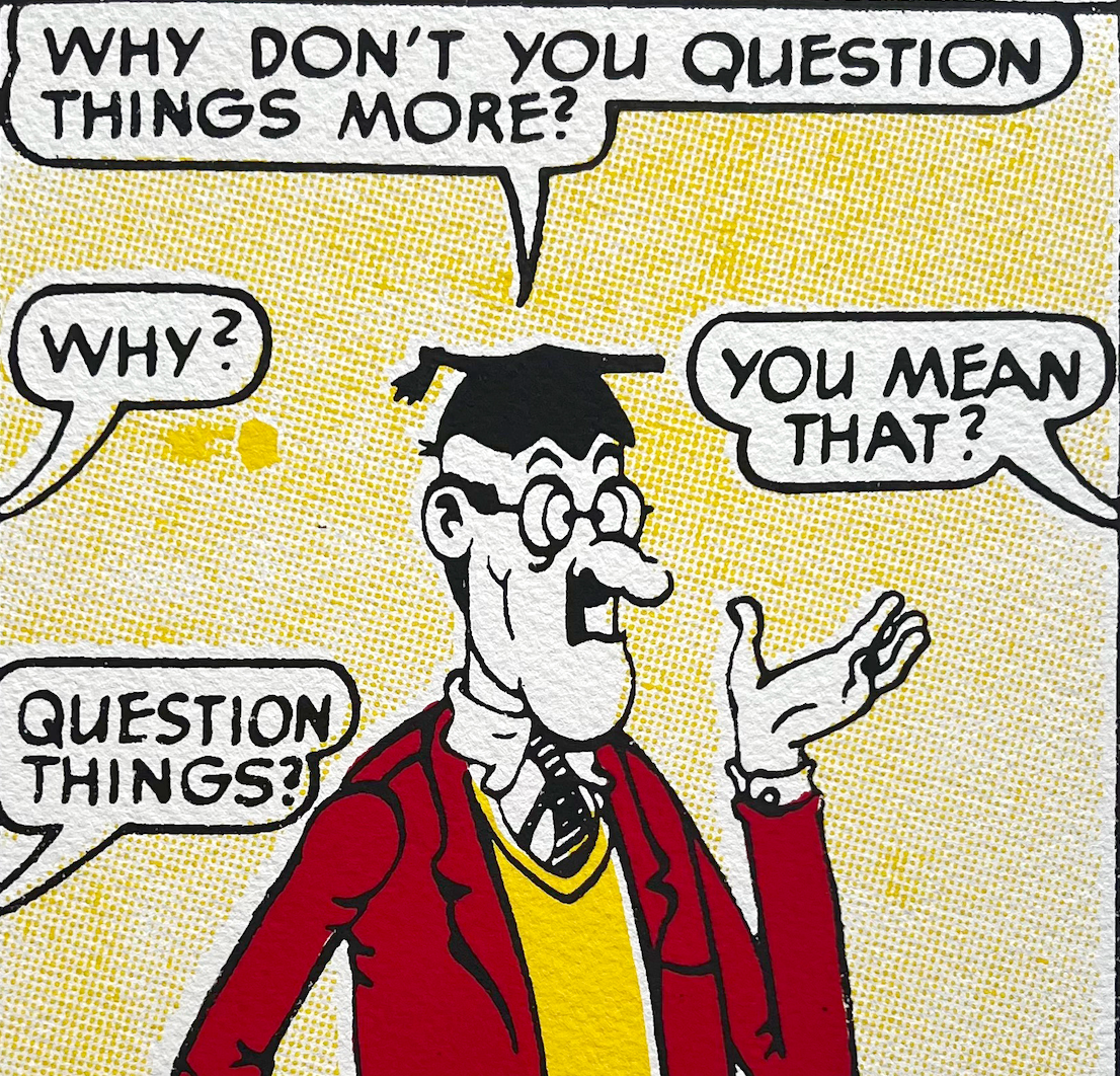 Bash Street Kids ask questions