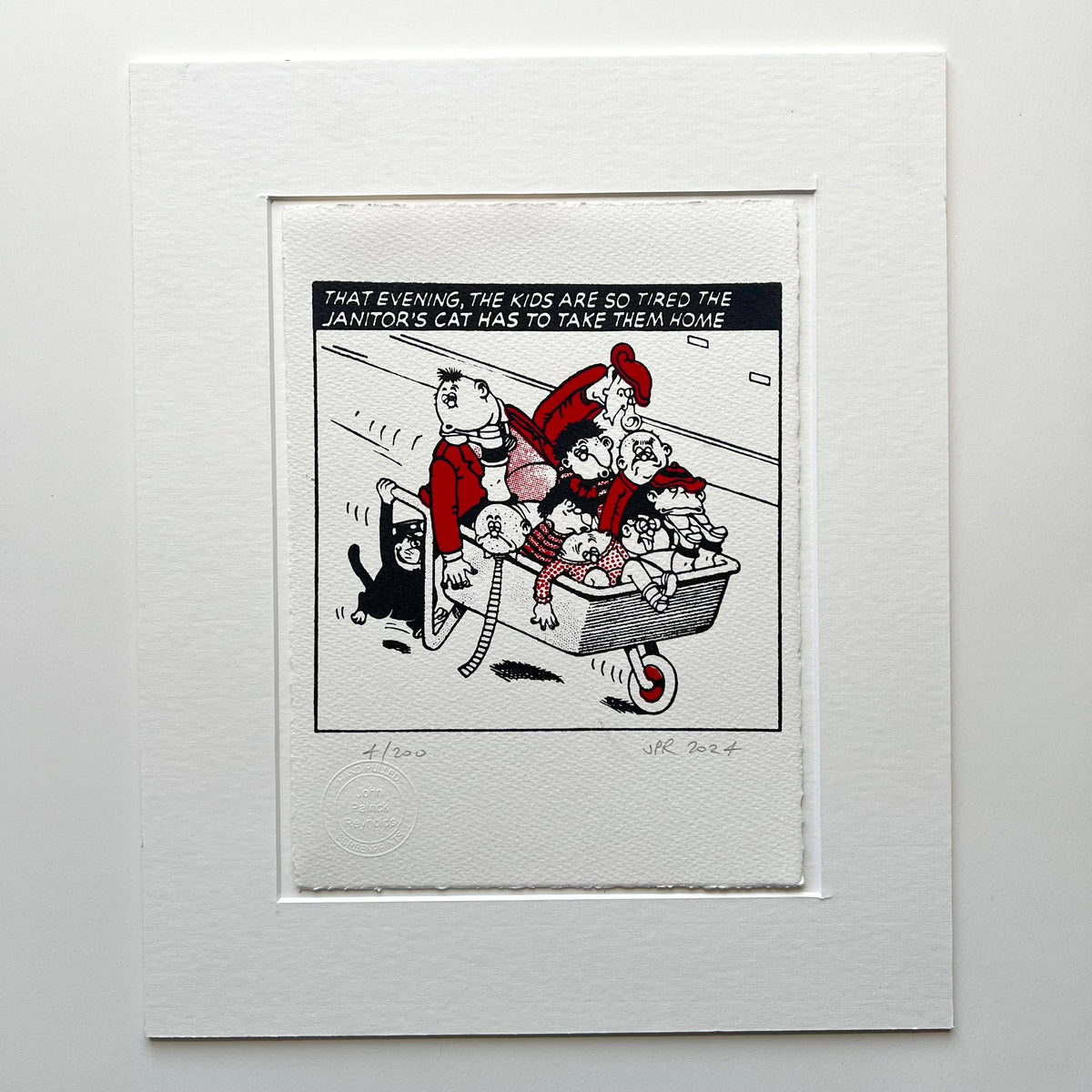 The Bash Street Kids Go Home In A Wheelbarrow