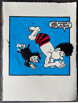 Dennis and Gnasher go diving