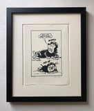 Gnasher and his son Gnipper Are Bored - gno cats about