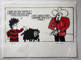 Dennis Sells Gnasher For A Fiver - to an American bloke wearing a very loud checked jacket