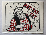 Desperate Dan Startled By Gunfire