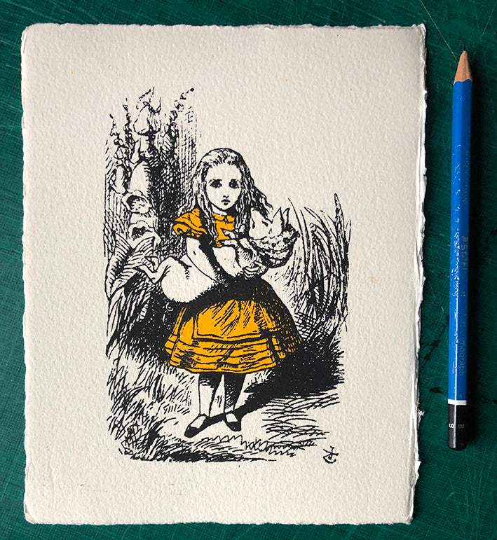 Alice and the handsome pig (who had been a rather ugly child)