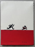 Dennis Menace Chased by Copper