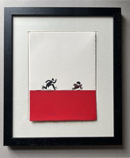 Dennis Menace Chased by Copper