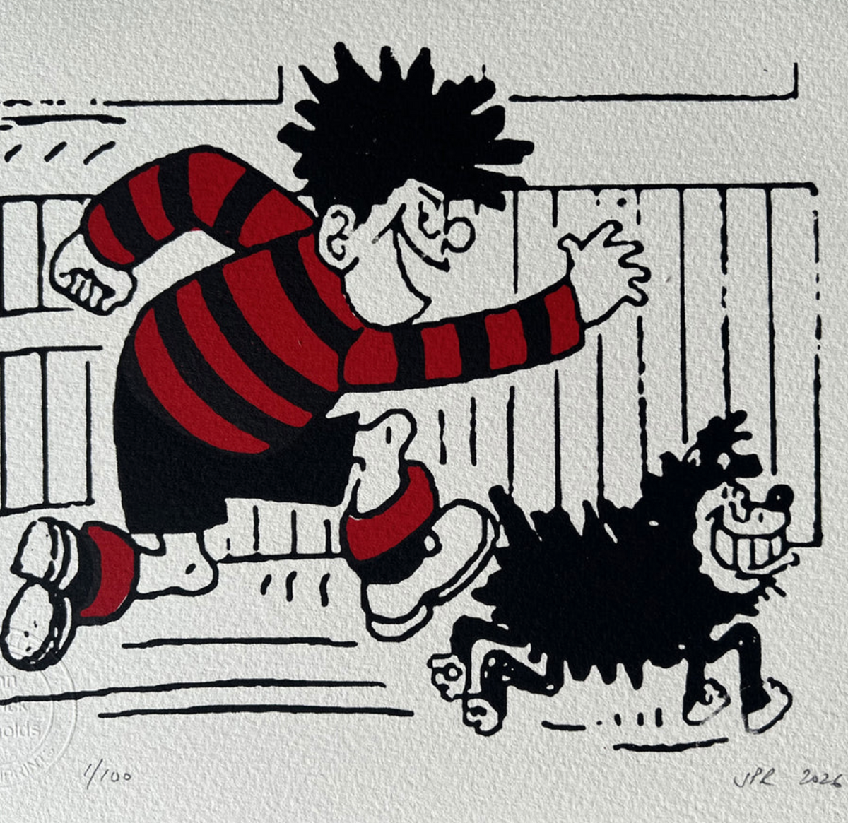 Dennis and Gnasher (from their first front page)