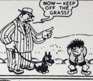 Dennis Menace's First Ever Strip, 1951