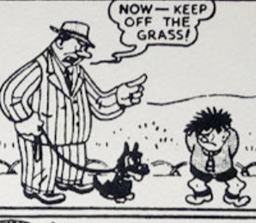 Dennis Menace's First Ever Strip, 1951