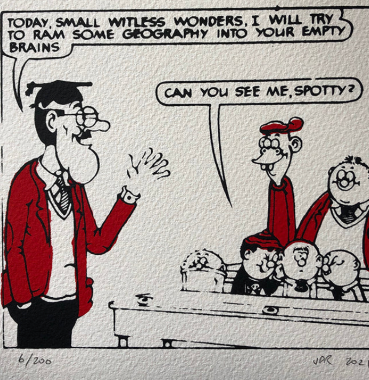 The Bash Street Kids Lark Around (as Teacher cheerfully insults them)
