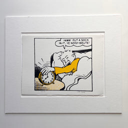 Oor Wullie versus the alarm clock