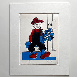 Oor Wullie's off to play golf