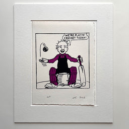 Oor Wullie's off to play cricket!